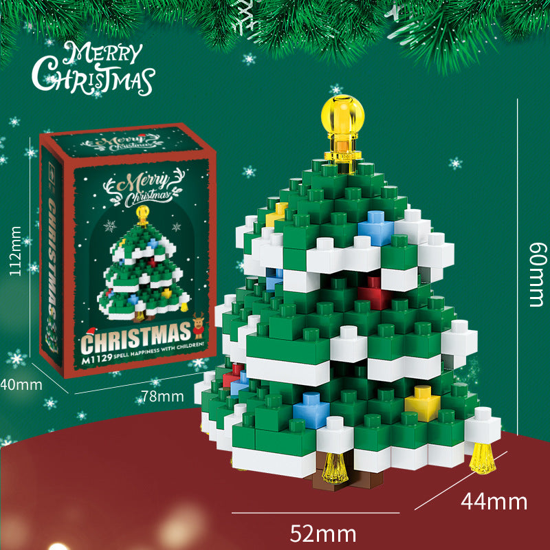 Get creative! – Encourage kids to get creative over the holiday season with this Christmas building Block set, built your own Christmas scenes with snowmen, Santa, Elf, Moose, Christmas tree and more!