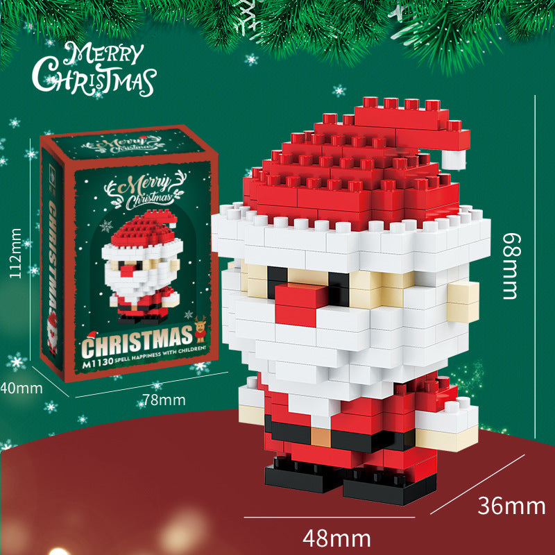 Get creative! – Encourage kids to get creative over the holiday season with this Christmas building Block set, built your own Christmas scenes with snowmen, Santa, Elf, Moose, Christmas tree and more!