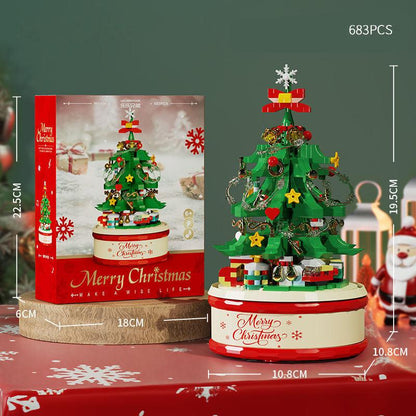 Unleash your creativity this holiday season with the Christmas Tree DIY Music Building Block set, designed for fun and festive crafting! This charming kit combines the joy of building with musical elements, allowing you to assemble a delightful Christmas tree that plays cheerful melodies as you decorate it. Perfect for kids and adults alike, it's an engaging way to celebrate the spirit of Christmas while enhancing fine motor skills and sparking imaginative play.