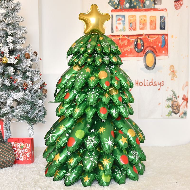 Make your Christmas celebrations memorable with our reusable balloon Christmas tree! Conveniently store it away by deflating. Choose from large (130cm*80cm) or small (38cm*25cm) sizes for your festive needs.