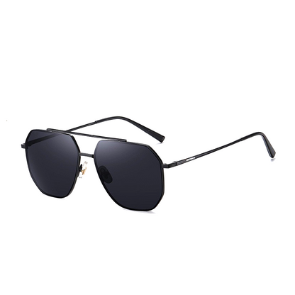 MieMie SA001 Polarized UV400 Protection Aviator-shape Sunglasses with Nylon Lenses in multiple colors. Perfect for Fishing, driving and reducing glare to ensure clear vision on the go. Available in 3 colors: Black, Blue & Silver