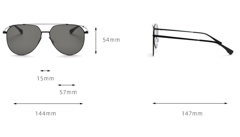 SA004 MieMie Aviator-shape Sunglasses made from high quality metal & nylon lenses. Available in 4 colors: Black, Brown, Grey & Purple. Perfect for UV400 protection when driving and reducing glare to ensure clear vision on the go.