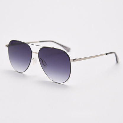 SA004 MieMie Aviator-shape Sunglasses made from high quality metal & nylon lenses. Available in 4 colors: Black, Brown, Grey & Purple. Perfect for UV400 protection when driving and reducing glare to ensure clear vision on the go.