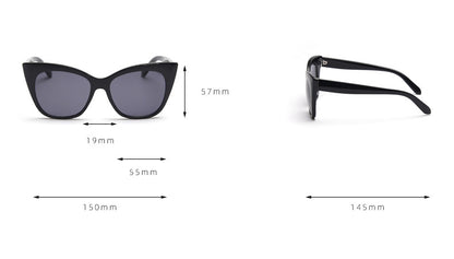 MieMie SH001 is crafted from flexible and vibrant PC material. With integrated nose pads and a unique cat-eye design, these UV400 protection sunglasses effortlessly complement your everyday outfits. They are the perfect accessory for every sunny day! Available in 6 colors: Black Tortoise, Black, Brown, Yellow, White, Grey