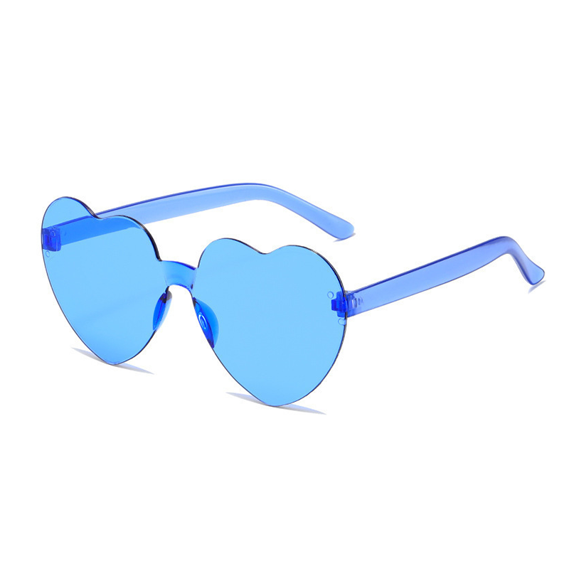 SC002 vibrant Colorful Transparent Heart-Shaped tinted glasses, comes in 10 color choices! the perfect accessory for any party or festive event, Designed to add a playful touch to your outfit, these eye-catching glasses feature a fun heart shape, Lightweight and comfortable, let's dance the night away in style!