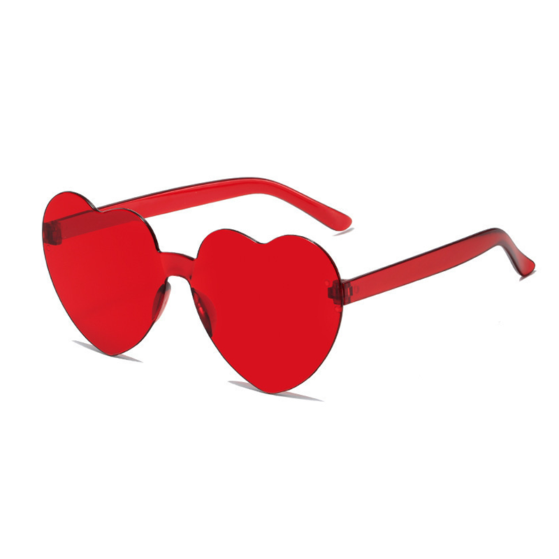 SC002 vibrant Colorful Transparent Heart-Shaped tinted glasses, comes in 10 color choices! the perfect accessory for any party or festive event, Designed to add a playful touch to your outfit, these eye-catching glasses feature a fun heart shape, Lightweight and comfortable, let's dance the night away in style!