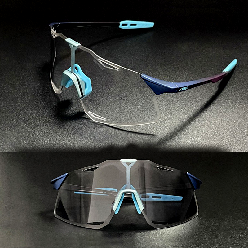 MieMie SP10 Sports Sunglasses is designed for active individuals, featuring Photochromic lenses that automatically adjust tint based on light conditions. Made from lightweight and impact-resistant PC material, SP10 provides optimal visibility and protection during sports and outdoor activities. Ideal for cycling, running, and hiking. Available in 5 colors: Orange, Blue, Green, Black & Grey