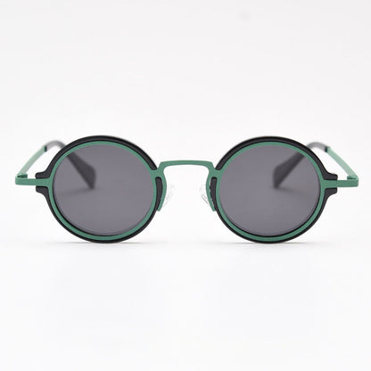 MieMie SR004 Polarized Steampunk Style Sunglasses with TR90 material frame & TAC Lenses in multiple colors: tortoise, black, brown, red, silver, clear, light green, green, blue Perfect for UV400 protection, good for driving, outdoor activities and reducing glare to ensure clear vision on the go.