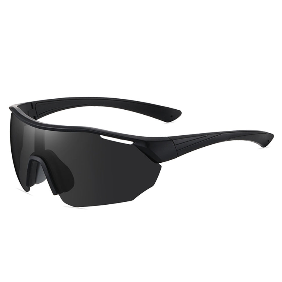 MieMie SP07 sports sunglasses---unparalleled performance with our premium, designed for athletes and outdoor enthusiasts. Enjoy Polarized UV400 protection, lightweight comfort, and stylish designs that enhance visibility and reduce glare. Gear up for your next adventure with sport sunglasses. Comes in 5 colors: Pink, Red, Black, Green, Purple