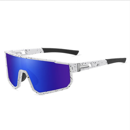 MieMie SP08 sports sunglasses---made from PC material, unparalleled performance with our premium, designed for athletes and outdoor enthusiasts. Enjoy Polarized UV400 protection, lightweight comfort, and stylish designs that enhance visibility and reduce glare. Gear up for your next adventure with sport sunglasses. Available in 8 colors: Pink, Red, Black, Green, Purple, Blue, Silver, Grey