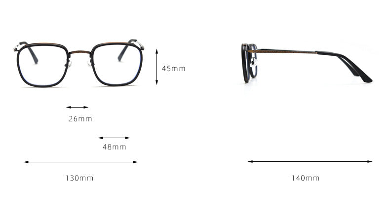 MieMie PSQ014 square punk prescription glasses with sleek detailing. Made from TR90 & metal material. Choose from various colors: Tortoise, Black, Grey & Brown. Benefit from our ALL-IN-ONE lenses with Anti-scratch, Anti-blue, and Anti-glare features, all at a one price.