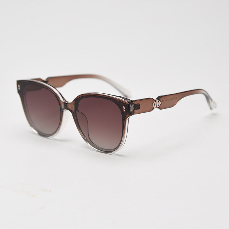 SSQ012 MieMie sunglasses are crafted from polished, sophisticated TR90 & Nylon material and are available in 4 color: Pink, White, Brown & Black. Perfect for UV400 protection, with adjustable nose pads and elongated polished temple arms, this fashionable frame design offers a fresh take on your eyewear style.