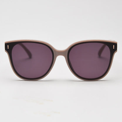 SSQ012 MieMie sunglasses are crafted from polished, sophisticated TR90 & Nylon material and are available in 4 color: Pink, White, Brown & Black. Perfect for UV400 protection, with adjustable nose pads and elongated polished temple arms, this fashionable frame design offers a fresh take on your eyewear style.