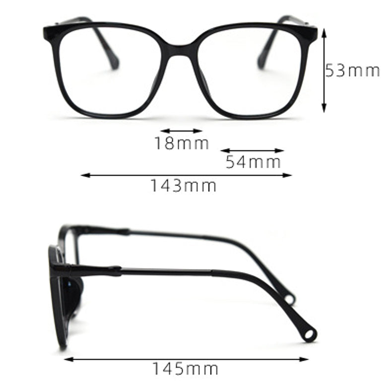 MieMie TR90 thin-frame square glasses with elegant temple details, available in Brown, Gradient Brown, Green, Gradient Black, Grey, Tortoise, Black, and Coffee. Features ALL-IN-ONE lenses with Anti-blue, Anti-scratch, Anti-glare, Anti-allergic, and Oil-resistant multi-coating, providing a stylish and protective eyewear choice for both fashion and prescription needs.