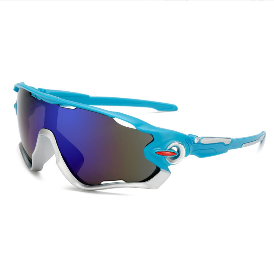 MieMie SP05 sports sunglasses---unparalleled performance with our premium, designed for athletes and outdoor enthusiasts. Enjoy&nbsp;UV400 protection, lightweight comfort, and stylish designs that enhance visibility and reduce glare. Gear up for your next adventure with sport sunglasses. Made from PC material, comes in 10 colors: Pink, Blue, Red, Yellow, Green, Light Green, White, Black, Grey, Clear