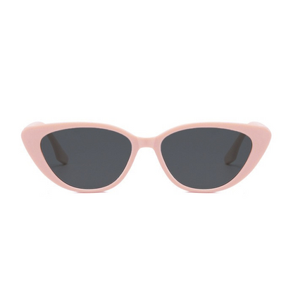 MieMie SC003 Bold Cat Eye Sunglasses: a perfect blend of vintage charm and modern flair! The UV400 protection ensures your eyes are shielded from harmful rays. Embrace the retro vibe and stand out with our fashionable cat-eye shades. Great for party and others. Comes in 3 colors: pink, white, black